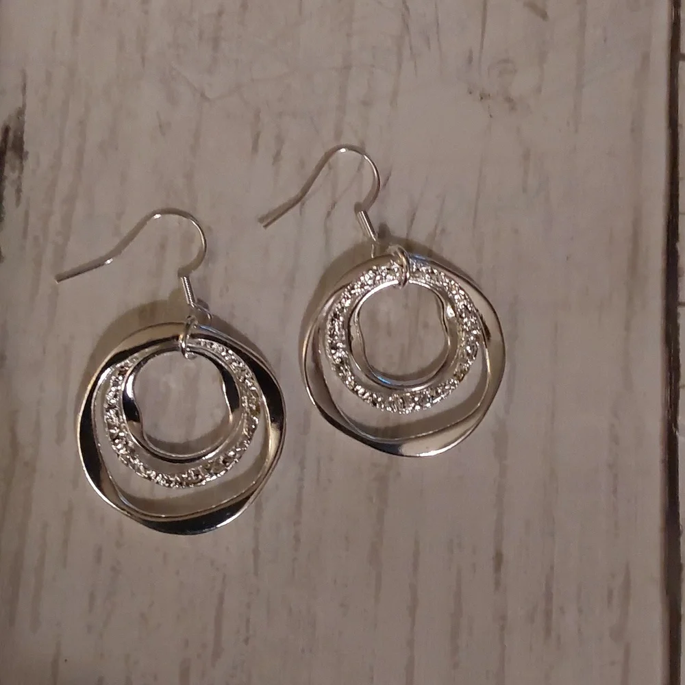 Boho Dazzle Geometric Dangle Earrings EB
